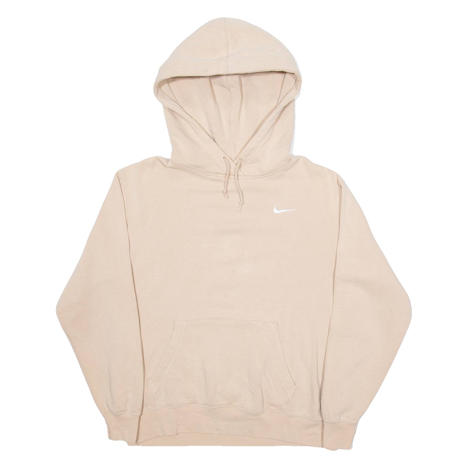 NIKE Womens Beige Hoodie M