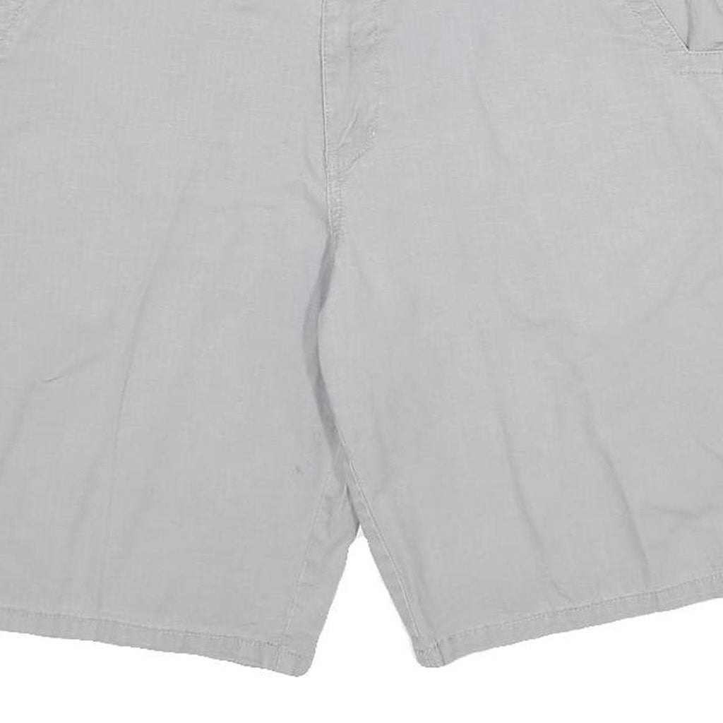 DICKIES Mens Shorts Grey Casual Regular L W34 Workwear Cotton Blend