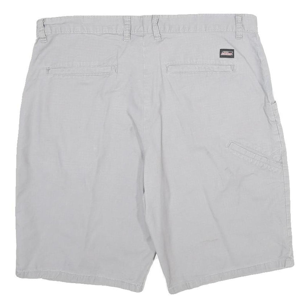 DICKIES Mens Shorts Grey Casual Regular L W34 Workwear Cotton Blend