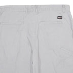 DICKIES Mens Shorts Grey Casual Regular L W34 Workwear Cotton Blend