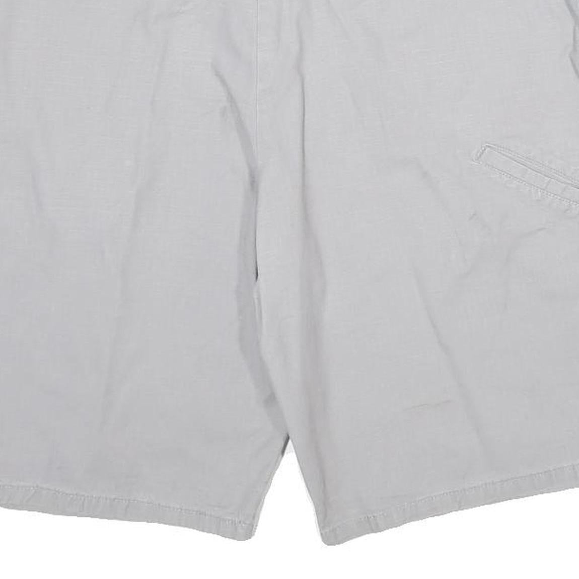 DICKIES Mens Shorts Grey Casual Regular L W34 Workwear Cotton Blend