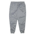 NIKE Mens Joggers Grey Slim Tapered M W30 L26 Polyester Sports Casual