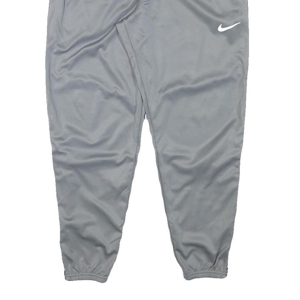 NIKE Mens Joggers Grey Slim Tapered M W30 L26 Polyester Sports Casual