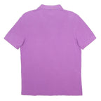 KAPPA Mens Purple Short Sleeve Plain Polo Shirt M Cotton Casual Sportswear