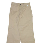 DICKIES Womens Trousers Beige Regular Straight W26 L30