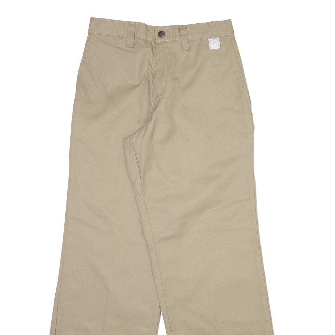 DICKIES Womens Trousers Beige Regular Straight W26 L30
