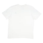 ADIDAS Mens White L Cotton Blend Short Sleeve Crew Neck Classic T-Shirt
