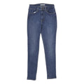 LEVI'S 721 High Rise Super Skinny Womens Jeans Blue Slim Skinny Denim W24 L29