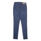 LEVI'S 721 High Rise Super Skinny Womens Jeans Blue Slim Skinny Denim W24 L29