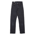 LEVI'S 501 BIG E Jeans Womens Black Regular Straight W23 L28