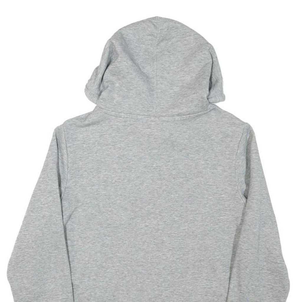 PUMA Womens Grey Hoodie S Cotton Blend Pullover Casual Hoodie