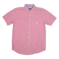 CHAPS Mens Shirt Red Check M