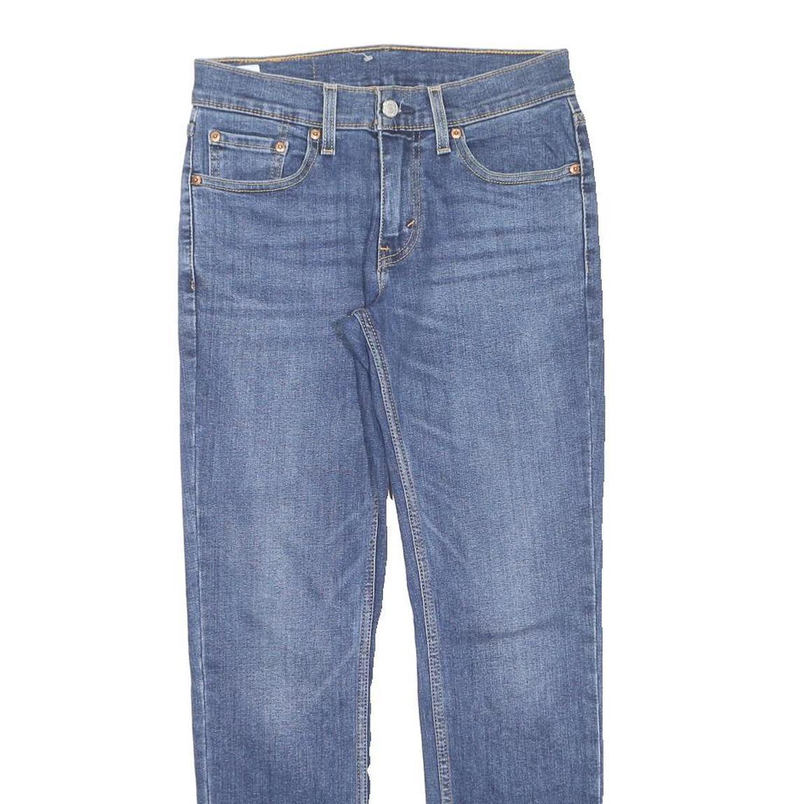 LEVI'S 511 Slim Womens Jeans Blue Slim Skinny Denim W28 L30 Classic Fit Zip