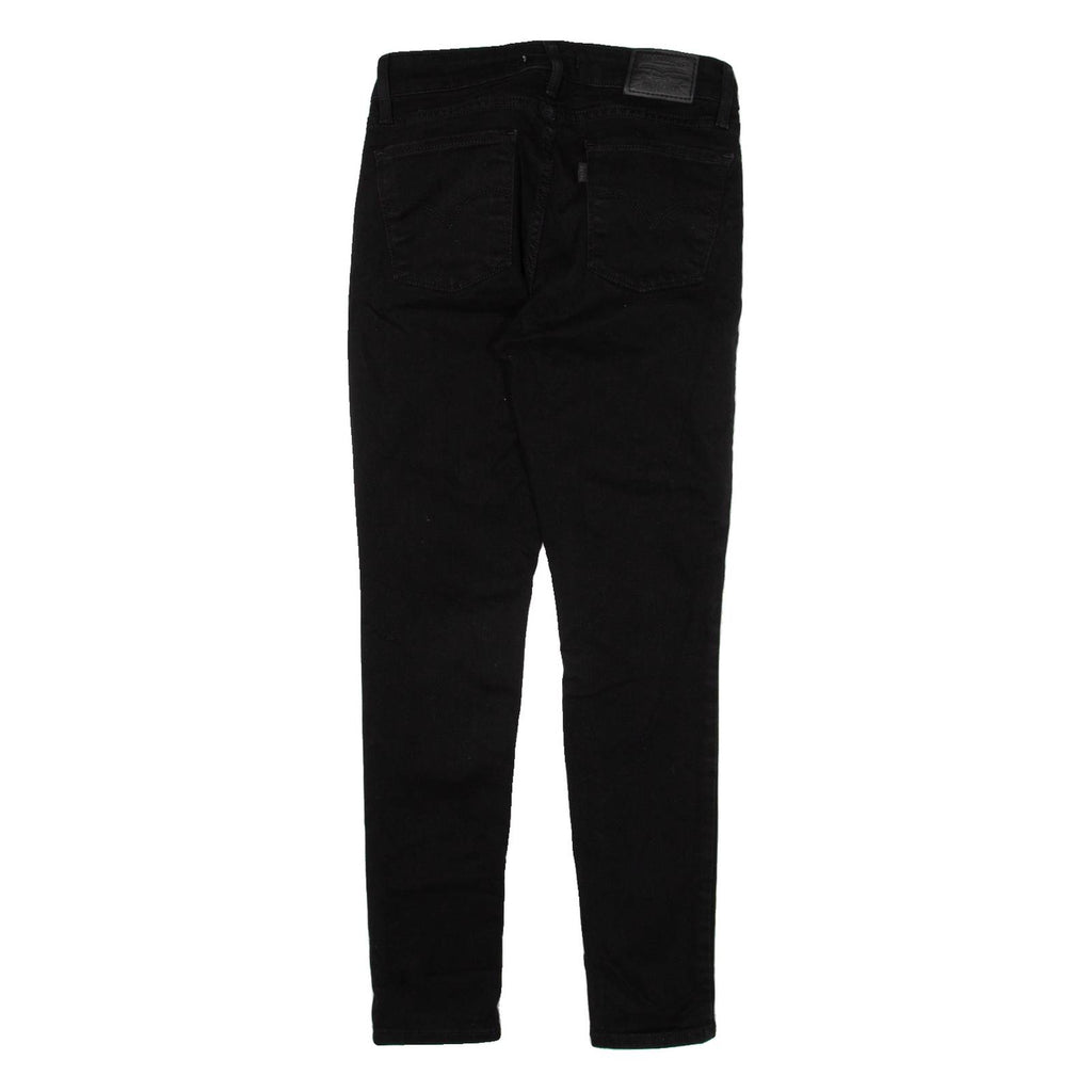 LEVI'S 711 BIG E Womens Trousers Black Slim Skinny W26 L28