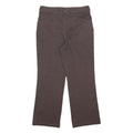 DICKIES Womens Regular Fit Brown Jeans Denim W28 L26 Casual Cotton Blend Zip