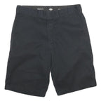 DICKIES Mens Shorts Black Relaxed Fit L W36 Workwear Polyester Blend