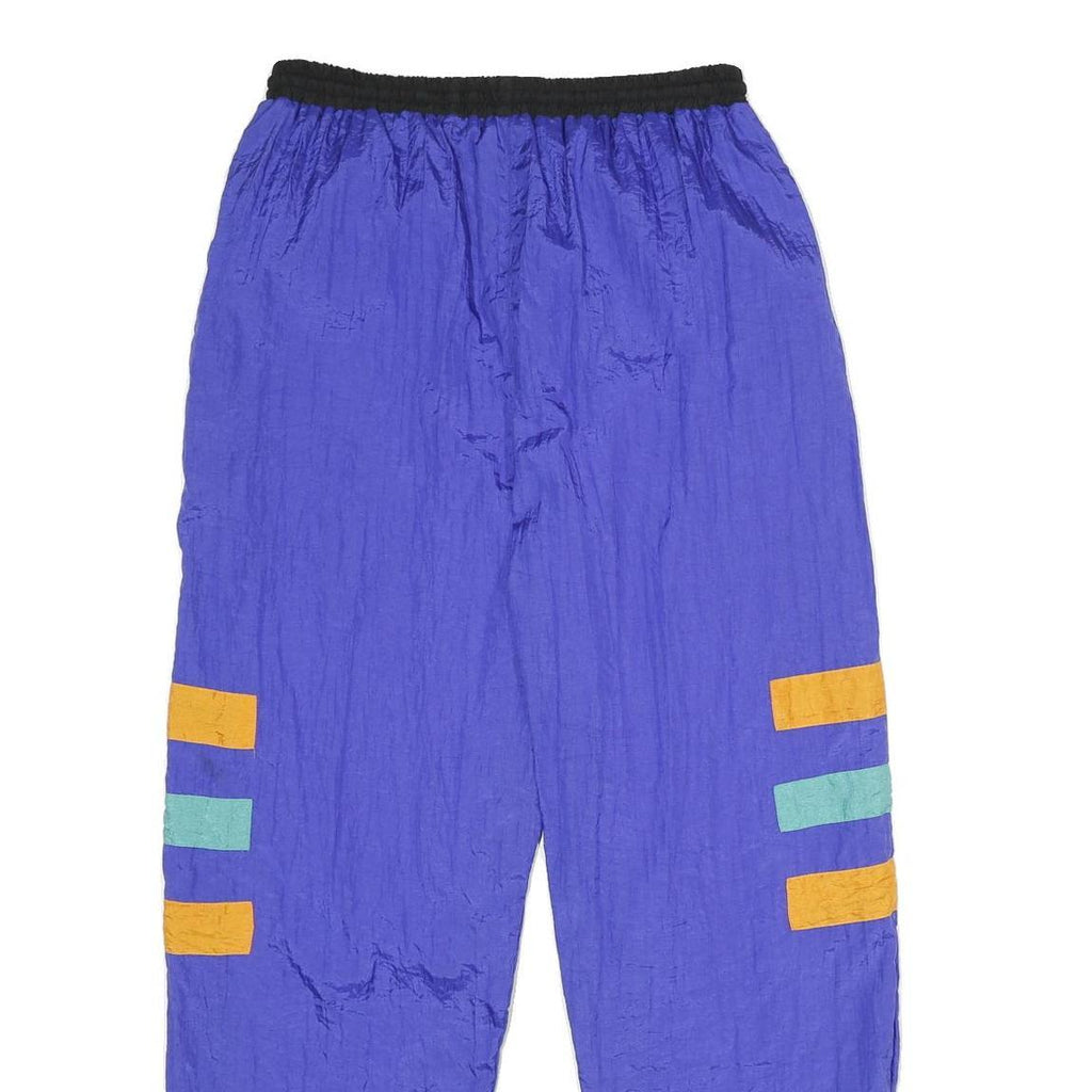 Mens Joggers Blue & Turquoise & Orange Loose Tapered M W28 L30 Casual Sports