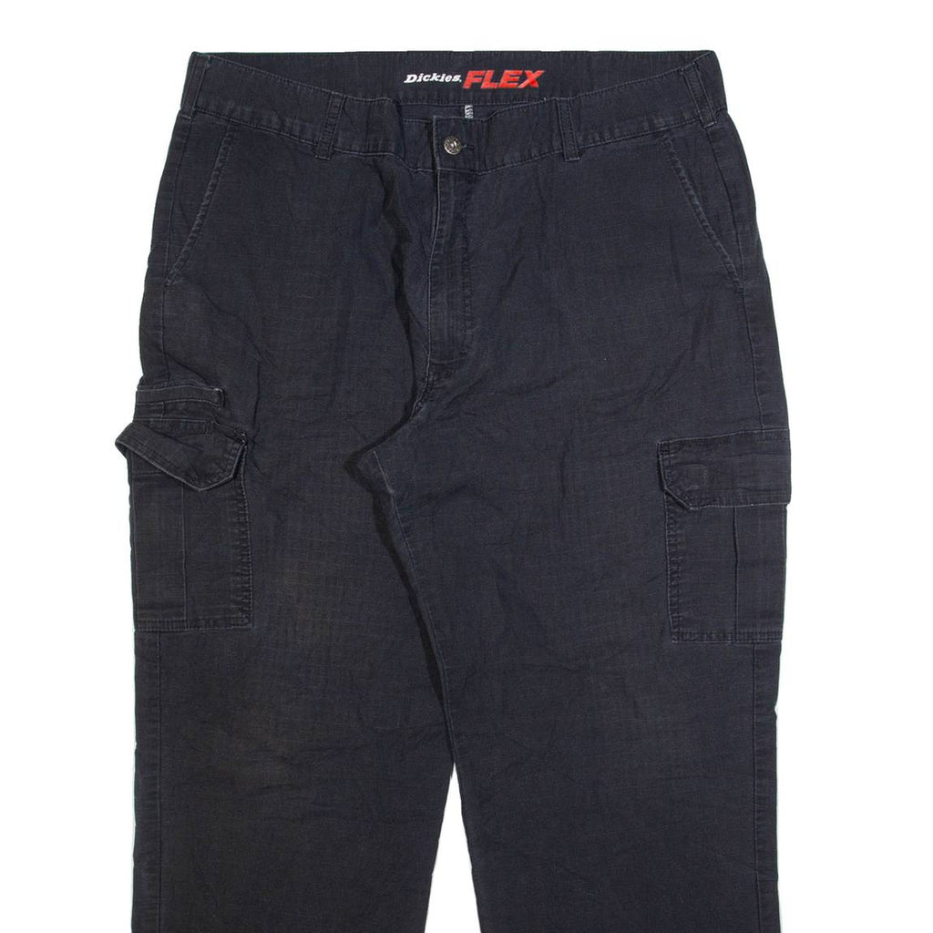 DICKIES Cargo Mens Trousers Grey Relaxed Straight W40 L32