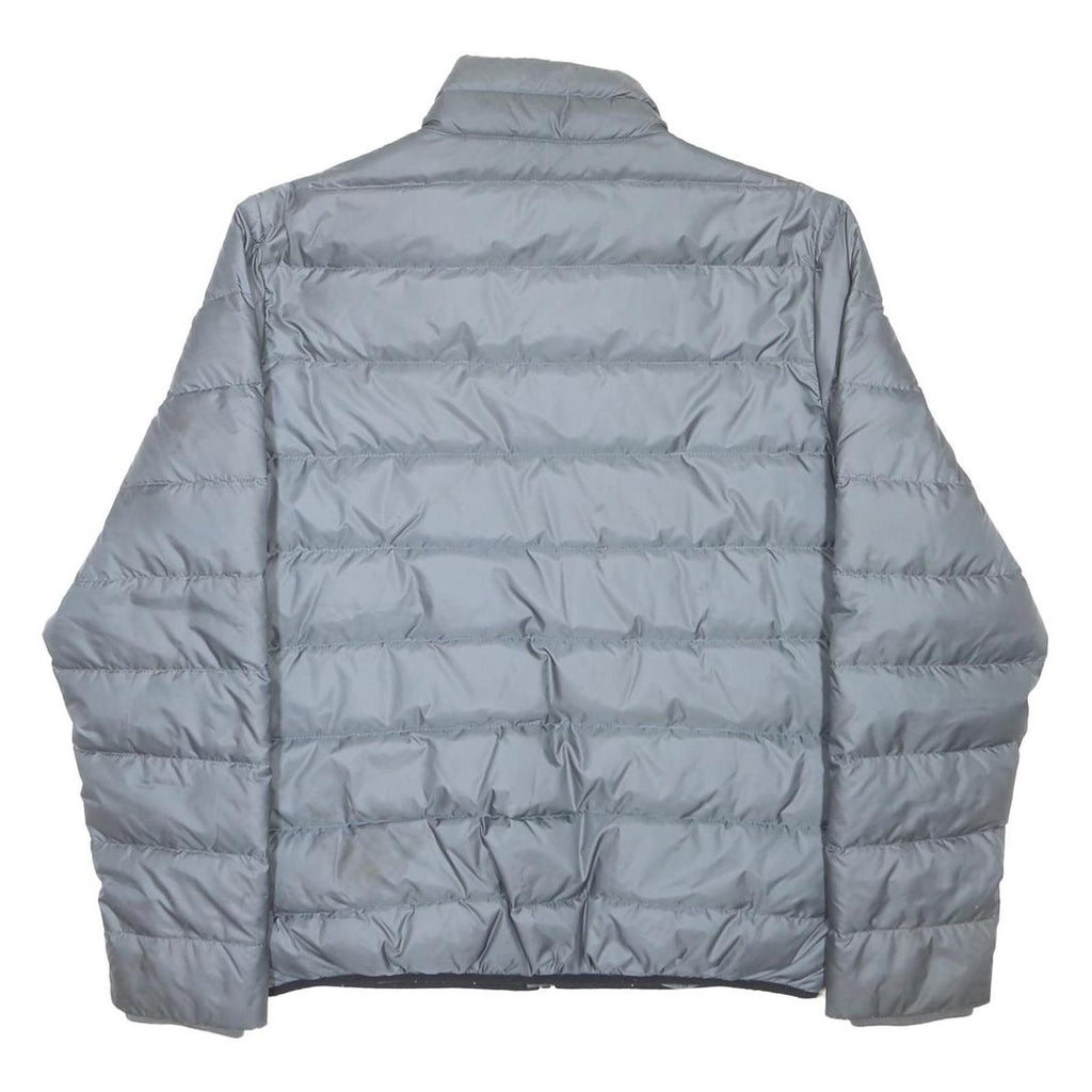 LEVI'S Mens Grey Lightweight Jacket L Polyester Plain Zip Casual Padded