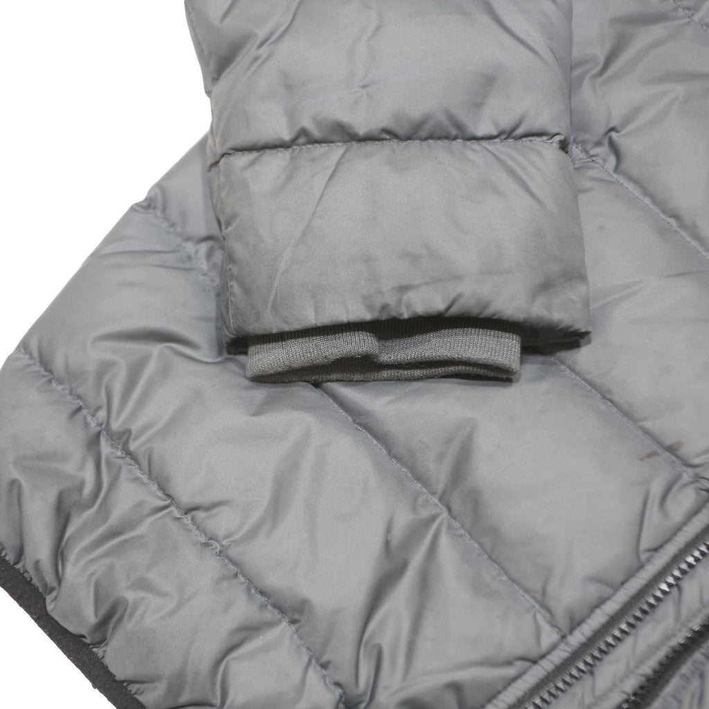 LEVI'S Mens Grey Lightweight Jacket L Polyester Plain Zip Casual Padded