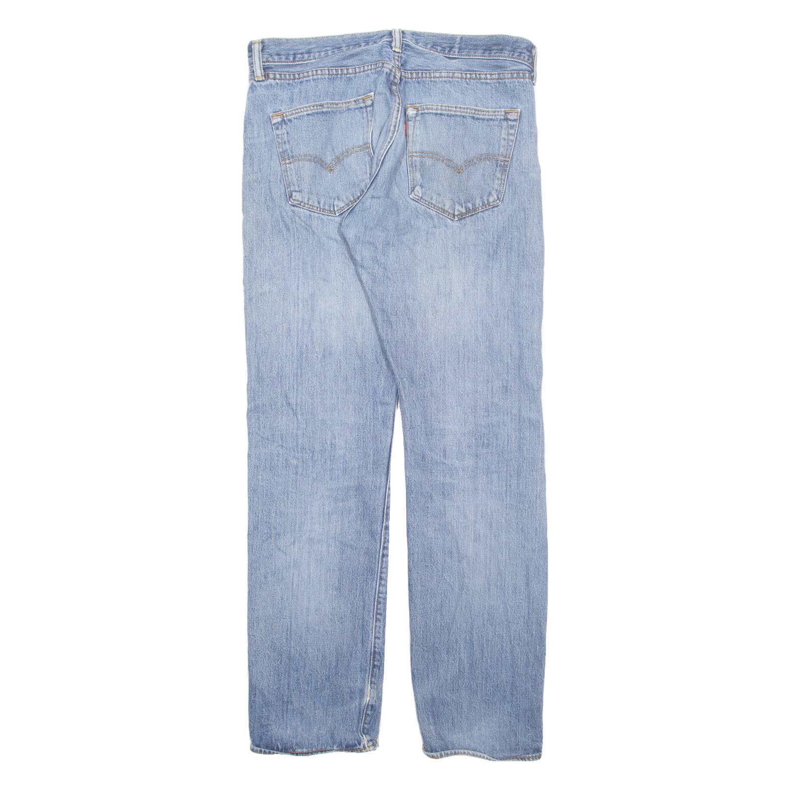 LEVI'S Womens Jeans Blue Regular Straight W32 L31