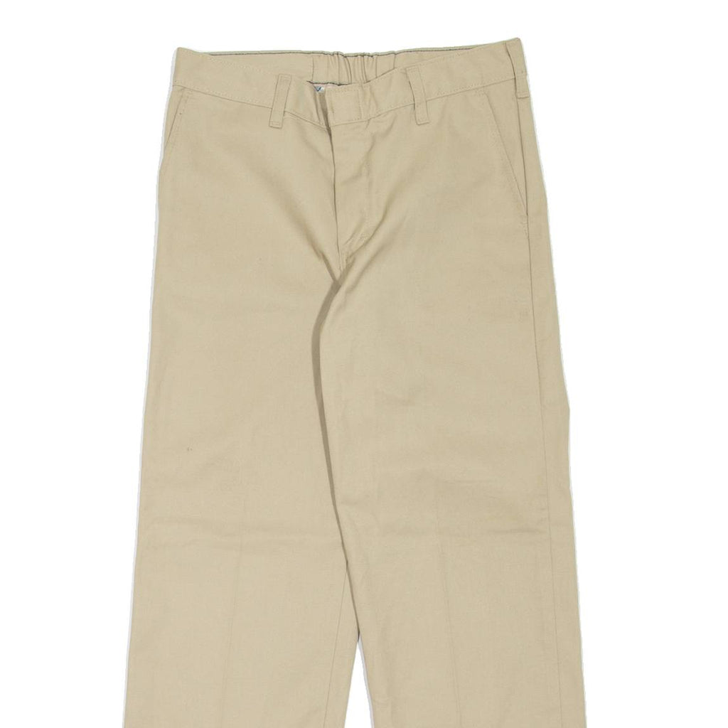 DICKIES Workwear Womens Trousers Beige Regular Straight W28 L26