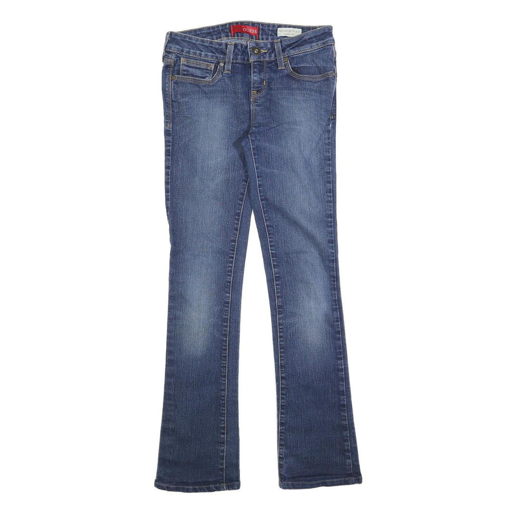 GUESS Womens Jeans Blue Slim Bootcut Denim Medium W28 L30 Classic Fit