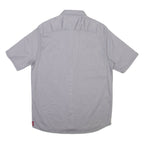 WRANGLER Mens Plain Shirt Grey M