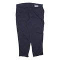 CARHARTT Mens Cotton Blend Navy Relaxed Straight Trousers W46 L32 Workwear