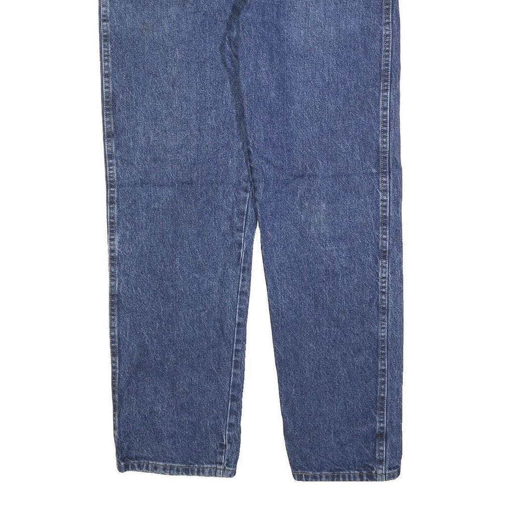 WRANGLER Mens Blue Jeans Regular Straight Denim Medium W36 L30 Casual Classic