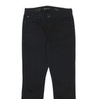 LEVI'S Womens Slim Black Denim Jeans Cotton Blend Zip W28 L30 Stylish Classic