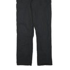 CARHARTT Mens Cotton Blend Black Regular Straight Trousers W31 L32 Workwear