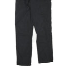 CARHARTT Mens Cotton Blend Black Regular Straight Trousers W31 L32 Workwear