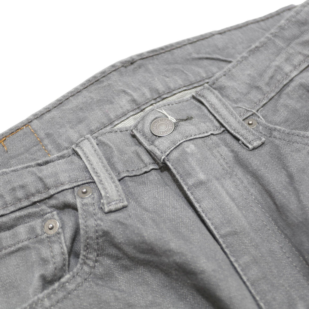 LEVI'S 502 Mens Jeans Grey Slim Straight Denim Medium W30 L29 Cotton Blend Zip