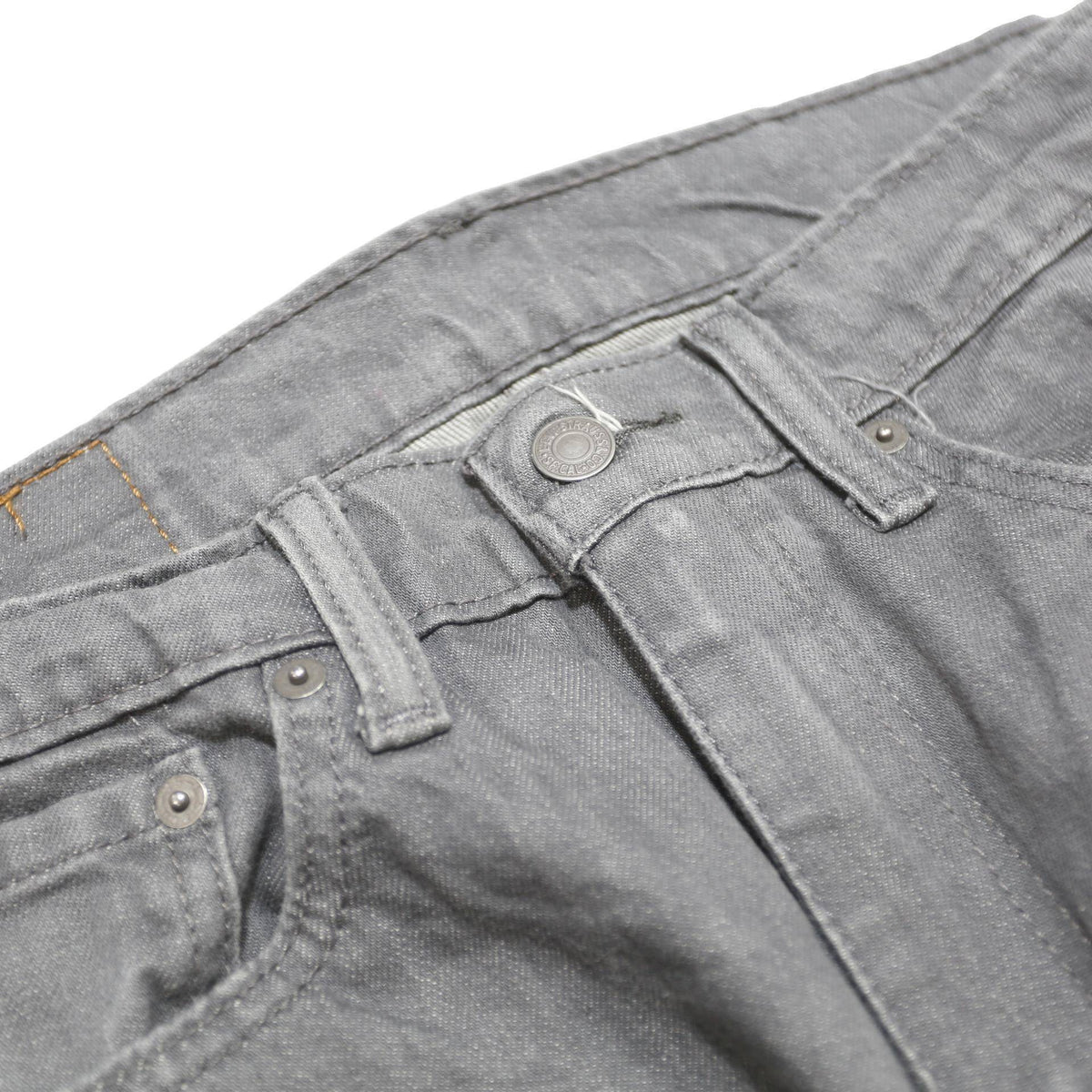 LEVI'S 502 Mens Jeans Grey Slim Straight Denim Medium W30 L29 Cotton Blend Zip
