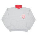 MAJESTIC Indiana Womens Sweatshirt Grey High Neck USA L
