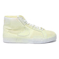 NIKE Blazer Mid 77 Vintage Mens High Top Trainers Cream & White Synthetic UK 7