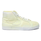 NIKE Blazer Mid 77 Vintage Mens High Top Trainers Cream & White Synthetic UK 7