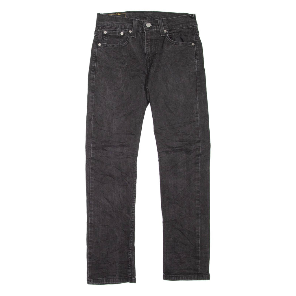LEVI'S 511 Jeans Mens Black Slim Straight W28 L27