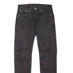 LEVI'S 511 Jeans Mens Black Slim Straight W28 L27