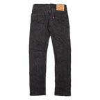 LEVI'S 511 Jeans Mens Black Slim Straight W28 L27
