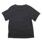 ADIDAS Womens T-Shirt Black UK 4