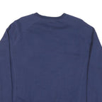 CHAMPION Mens Blue Crew Neck M Sweatshirt Cotton Blend Pullover Casual