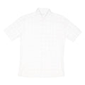YVES SAINT LAURENT Mens White Shirt M Classic Cotton Blend Short Sleeve Button