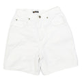 PROPS Womens White Cotton Blend Casual Shorts XS W24 Classic Fit Summer Wear