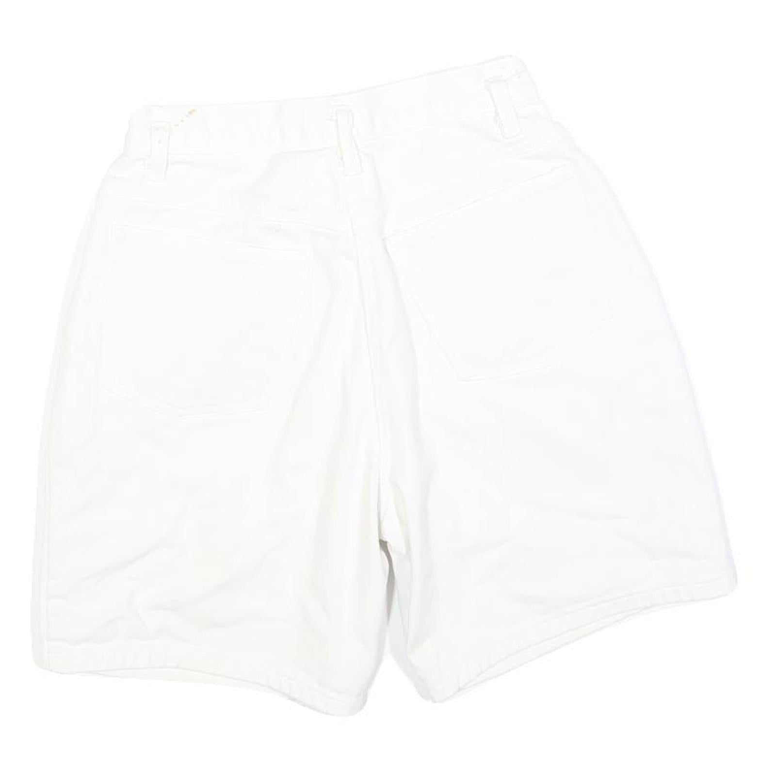PROPS Womens White Cotton Blend Casual Shorts XS W24 Classic Fit Summer Wear