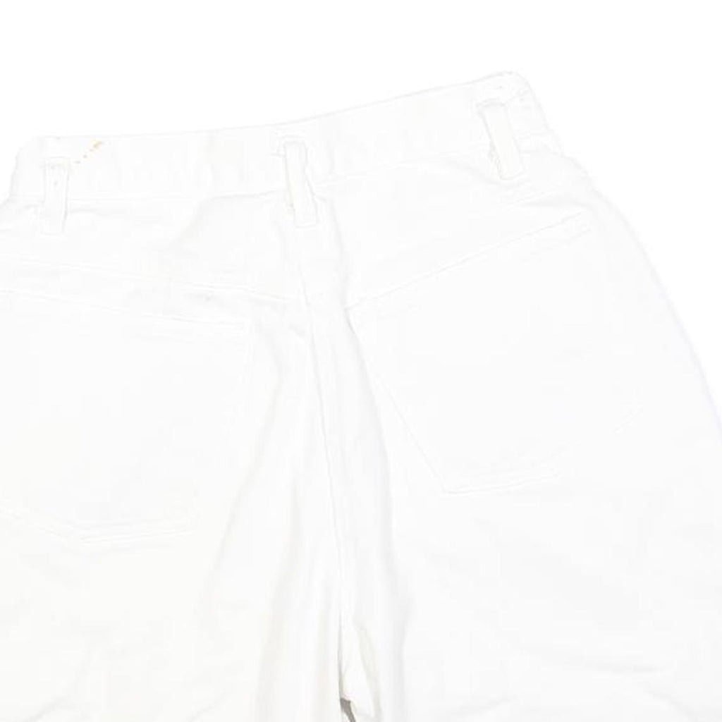 PROPS Womens White Cotton Blend Casual Shorts XS W24 Classic Fit Summer Wear