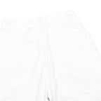 PROPS Womens White Cotton Blend Casual Shorts XS W24 Classic Fit Summer Wear