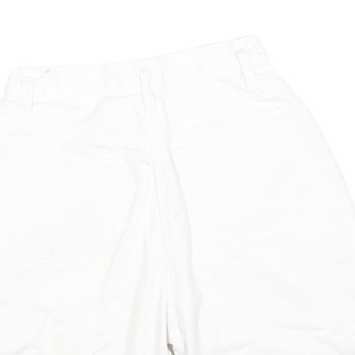 PROPS Womens White Cotton Blend Casual Shorts XS W24 Classic Fit Summer Wear