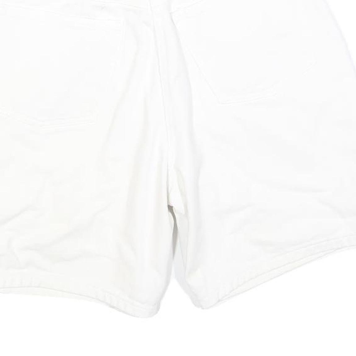PROPS Womens White Cotton Blend Casual Shorts XS W24 Classic Fit Summer Wear